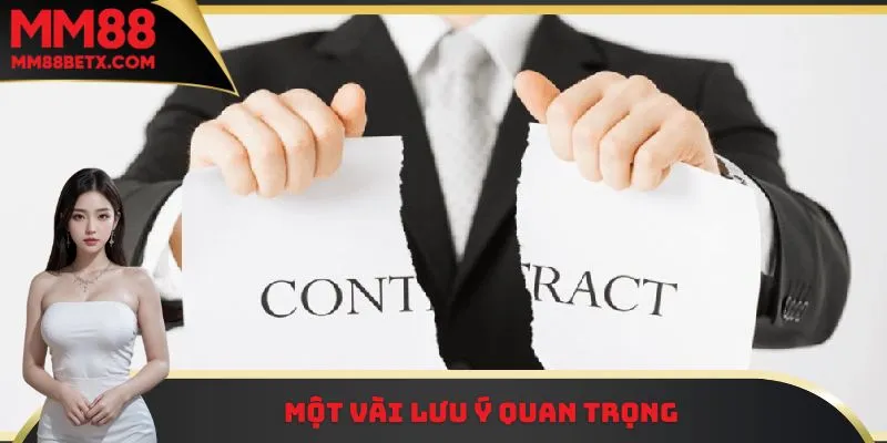 Một số lưu ý quan trọng có trong quy định miễn trừ trách nhiệm